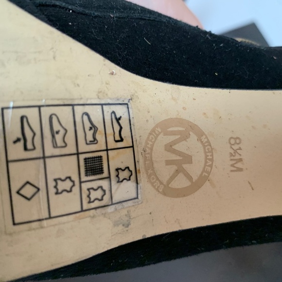 Michael Kors leather platform booties - Picture 4 of 4